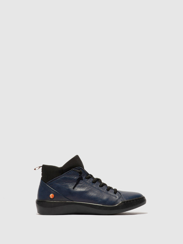 Lace-up Ankle Boots BIEL549SOF NAVY/BLACK NEOPRENE